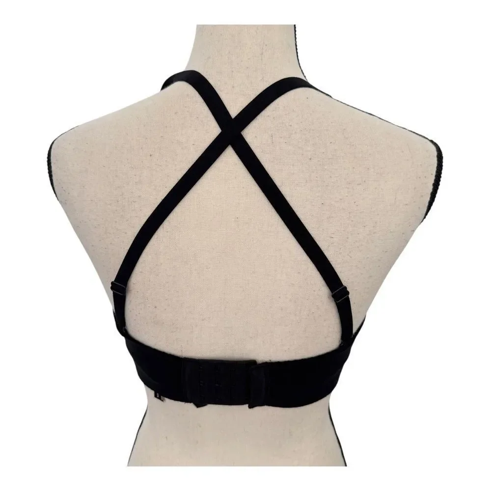 Victoria's Secret Body by Victoria Multi-Way Convertible Push Up Bra Black 32DDD